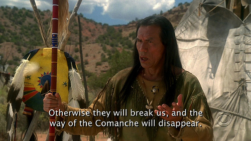 Buffalo Hump (Wes Studi) 