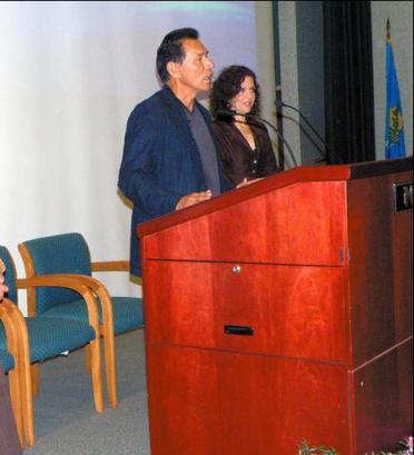  Wes Studi & Gayle Ross 