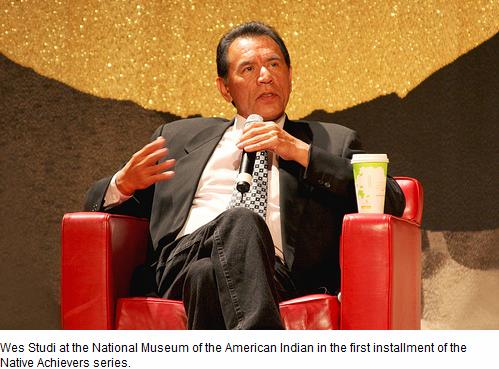 Wes Studi at the National Museum of the American Indian